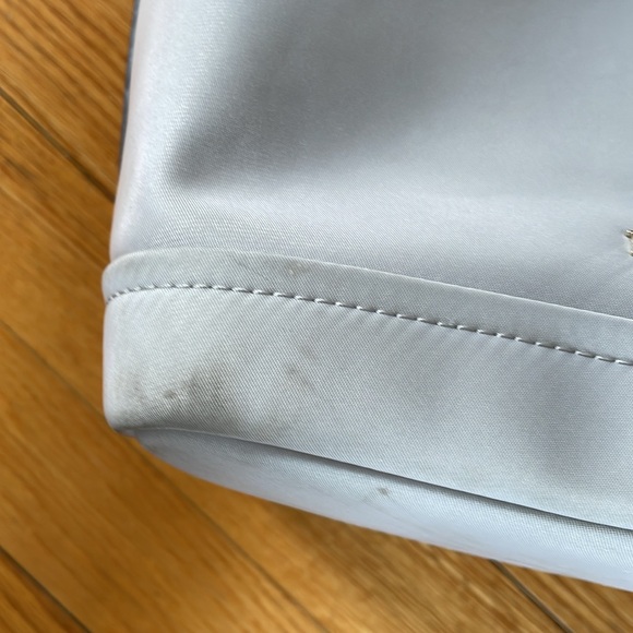 Kate Spade grey-silver colored crossbody or shoulder purse. - Picture 3 of 5